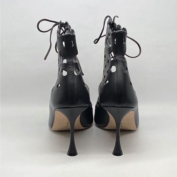 Manolo Blahnik Taralo 90MM Leather Booties size 41 - Picture 10 of 16